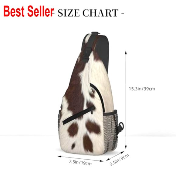 Polyester Sling Backpack with Adjustable Strap, Zippered Pockets, Water main image 6